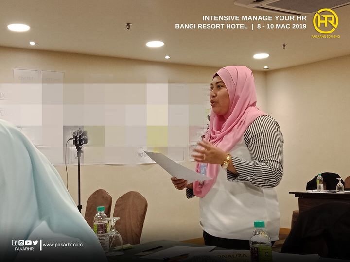 Kelas Intensif MyHR 4.0  Bangi Resort Hotel – PakarHr Sdn Bhd